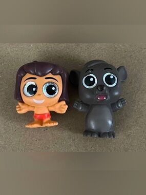 DISNEY Doorables Series 7: Jungle Book- Lot of 2 (Baloo & Mowgli)